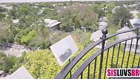 Stepsister masturbates while watching stepbrother fuck her best friend!