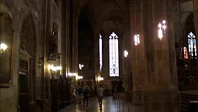 Exploring historic Prague Castle in Czech Republic