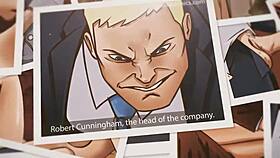 i'm watchin gloria, the secratary, use a vibratin doodad on her boss's big coc