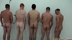 Wow, Free Gay Sex with Hazing, Showering, and Fucking!
