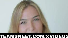 Blair Williams delivers a steamy POV cock-sucking session