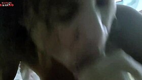 Wife Takes Lover To Motel For Blowjob And Cum On Face.