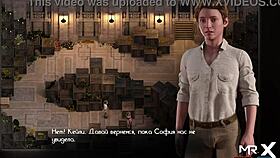 Treasureofnadia tongue runs fast on cock in homemade anal scene