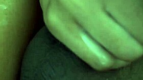 black tgirl fingers her big ass nipples solo cock play