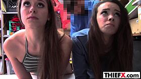 Foxy thief gets punished with hardcore slamming in garage 😈