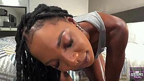 Homemade cinnamon cream with ebony and lingerie