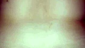 a quickie before sleep featuring big natural tits and ass