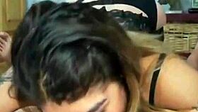 Giving oral sex to young and mature ladies