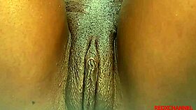 the huge dildo couldn't satisfy her, so she craved a real monster cock