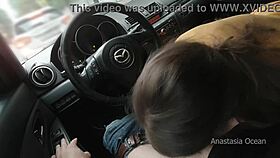 i payed the taxi driver with a blowjob while he drived me home.