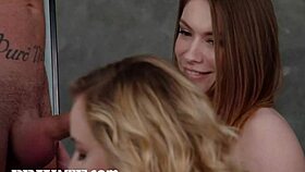 Sata Jones And Chloe Chevalier In Anal Threesome