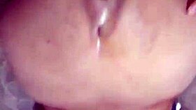 a quickie before sleep featuring big natural tits and ass