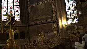 Exploring historic Prague Castle in Czech Republic