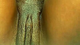 the huge dildo couldn't satisfy her, so she craved a real monster cock