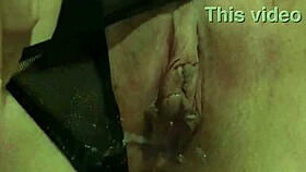 Kompilace creampie s latinskou milf ohnutou pro obří kouř