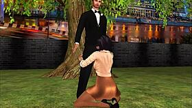 sweet appetizer leads to cartoon sex adventure