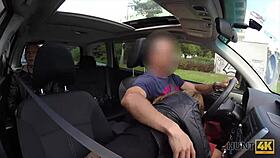 Hunt4k cazadora lures blonde in mall for dirty public action