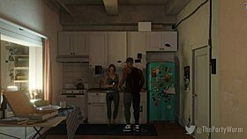 Jill valentine gives monster handjob in resident evil 3, cum necklace surprise