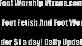 Leyla's sexy pink toes get worshipped in heels feet shoes socks footjob fetish lesbian sex