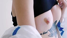 Lola fae and lucky fae fuck during lockdown, clothes ripped in hardcore teasing.