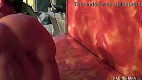 Blonde carioca Stella Mattos sucked deliciously and gave her tight ass for the first time with Vinny Burgos.