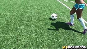 Huge Tit Sporty Latina Blonde Teases with POV?