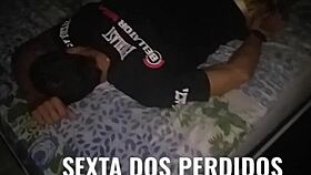 She gave the neighbor a tasty blowjob leading to orgasm