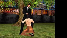 sweet appetizer leads to cartoon sex adventure