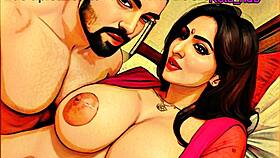 indian wife with big tits enjoys naughty sex with monster cocks and boys