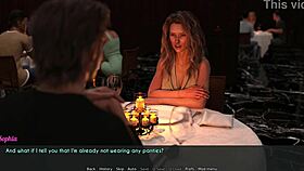 wife and stepmother have dinner with bennett in 3d game