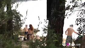 Jade Hunts Dudes for Wild Fucking at Lake!