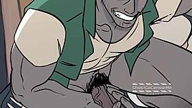 gay rough sex over pizza 🍕