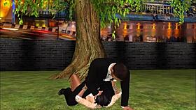 sweet appetizer leads to cartoon sex adventure