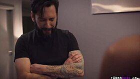 Gianna Dior is swallowing Tommy Pistol's balls deep