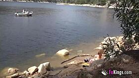 Jade Hunts Dudes for Wild Fucking at Lake!