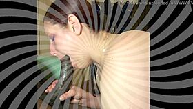 Mystic ginger tricked into sucking black bull for rent cash