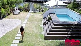 I scoped out my stepsis Demi Sutra with her big tits and ass