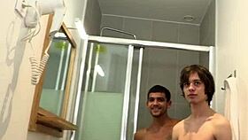 Gay Twinks Engage In Wild Anal Orgy Action