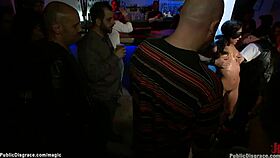 Can A Tanned Brunette Handle Public Anal Domination?