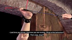 blonde shy milf tasting the sole