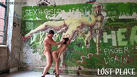 jason steel facefucks stacy bloom under the rain in a lost place