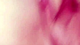 Girlfriend's first extreme squirting orgasm from wet pussy