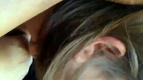 Can you believe this horny milf deepthroating big black dick?