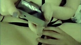 Super hot chick lets me play in her lingerie 😏