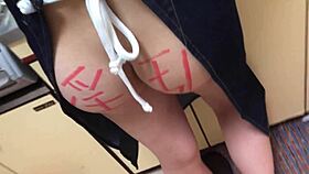 i'm a.o. 21 college student with beautiful tits, plump ass, getting trained in car, upside-down irrumatio, swallowing, facial, no-pant walk, urination, creampie.