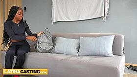 black latina booty slut stretches pussy and asshole