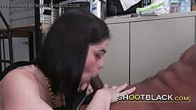 i'm this naughty babe suckin' deep on that big black cock, wanna be a pornstar