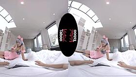 what happens when you take the wrong pill in this virtual taboo cosplay? big ass assfucking with shaved pussy.