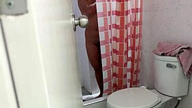 she spied on me in the gym shower and then we had taboo sex