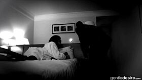 Booty call dengan Megan Coxxx di lingerie